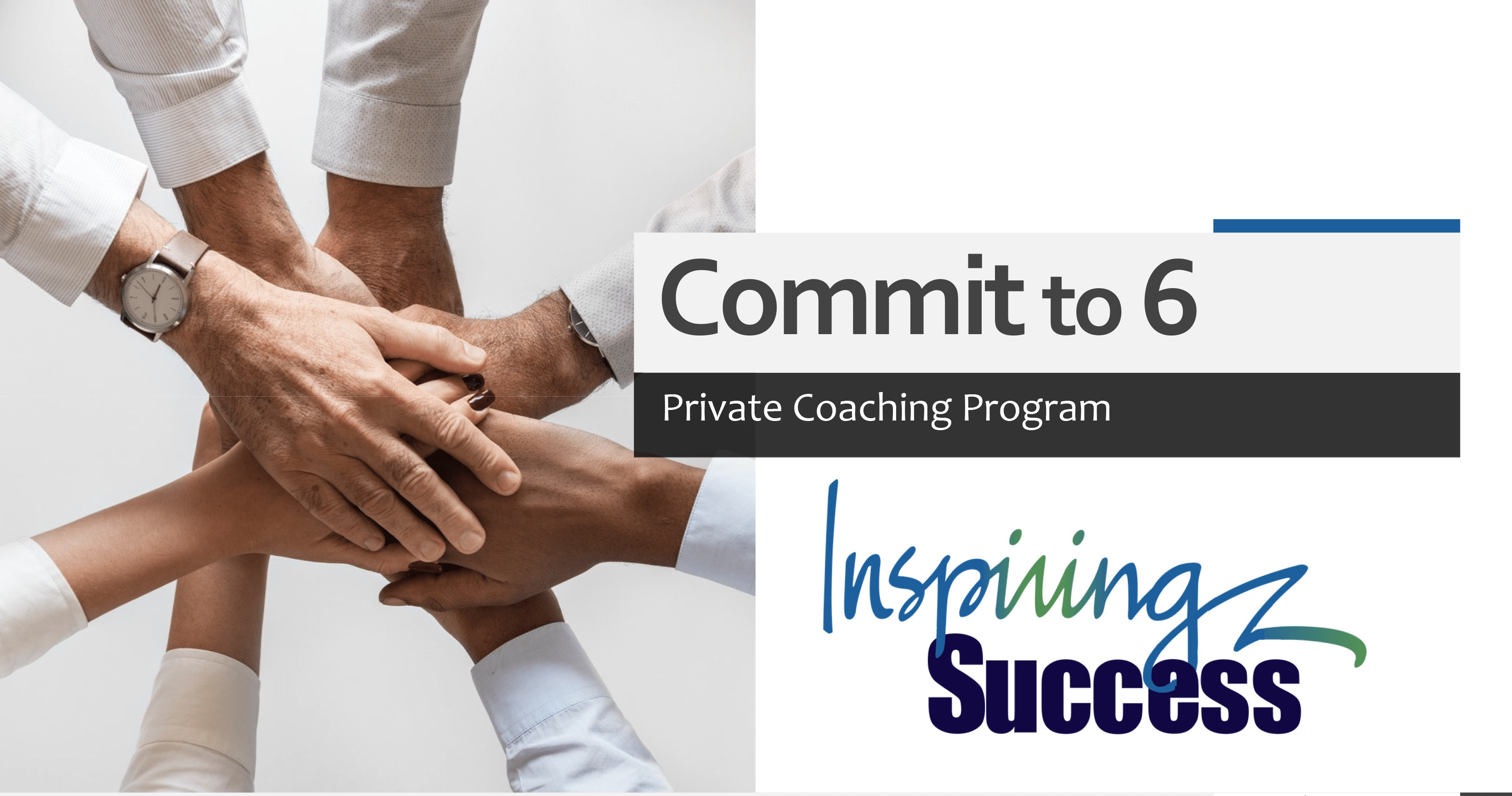 Shop Private Coaching ~ Commit to 6